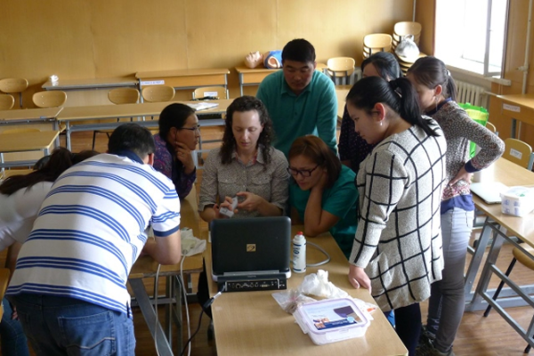Ingrid Yuile takes ultrasound to Mongolia with Zedu