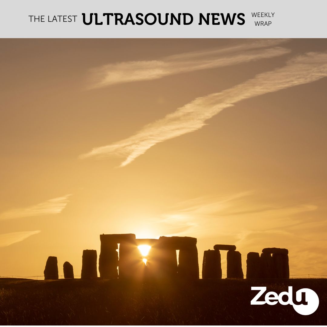 The Zedu weekly wrap - bringing together the best in free ultrasound news, views and opinions from across the internet.