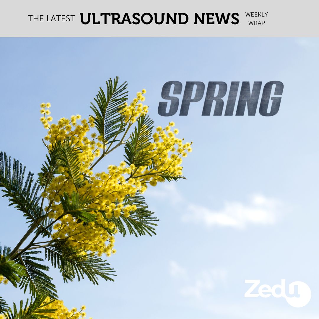The Zedu weekly wrap - bringing together the best in free ultrasound news, views and opinions from across the internet.