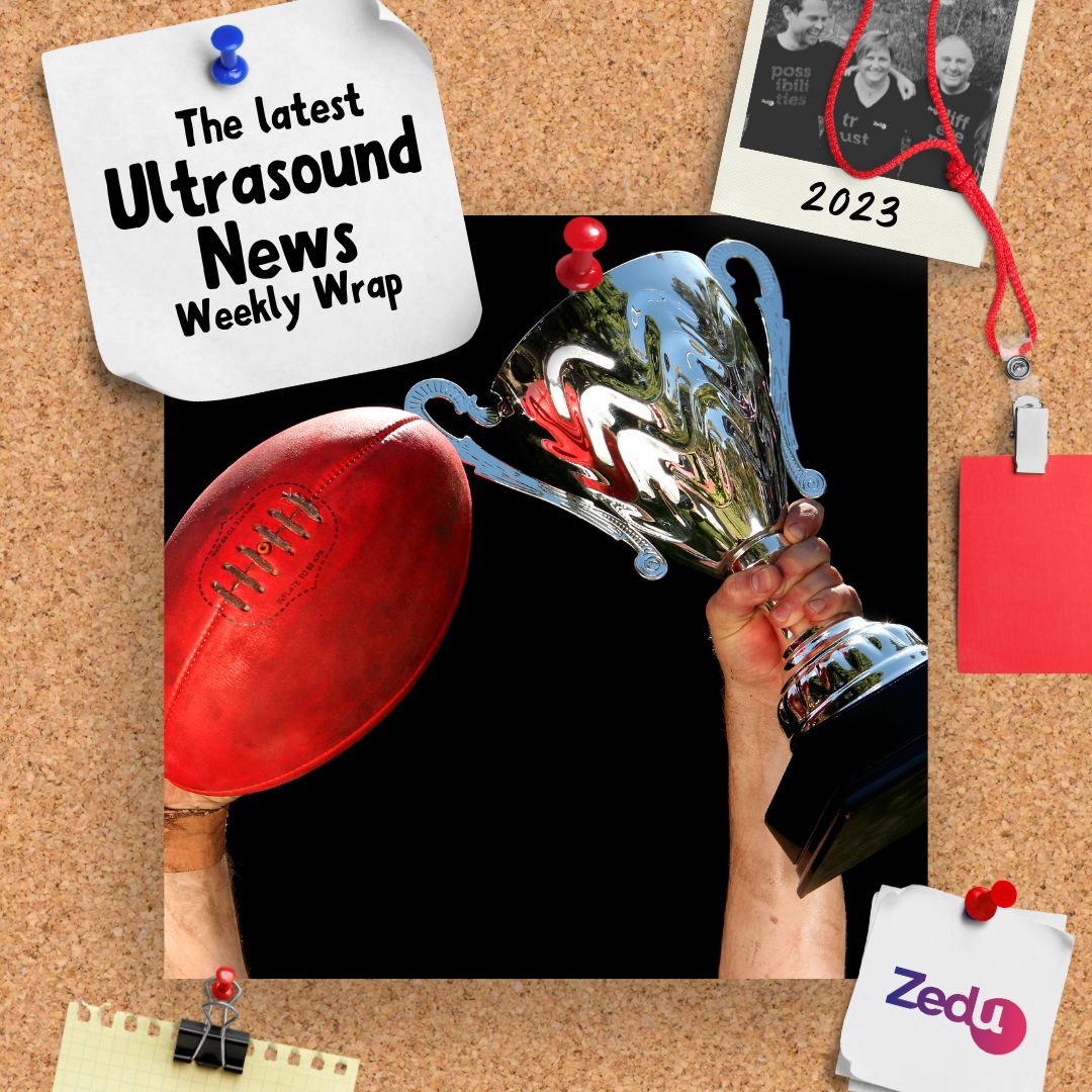 The Zedu weekly wrap - bringing together the best in free ultrasound news, views and opinions from across the internet.