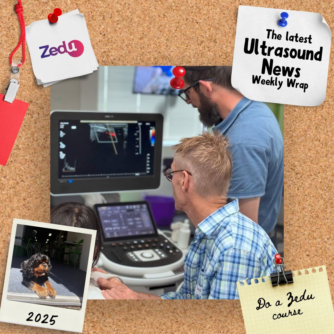 The Zedu weekly wrap - bringing together the best in free ultrasound news, views and opinions from across the internet.
