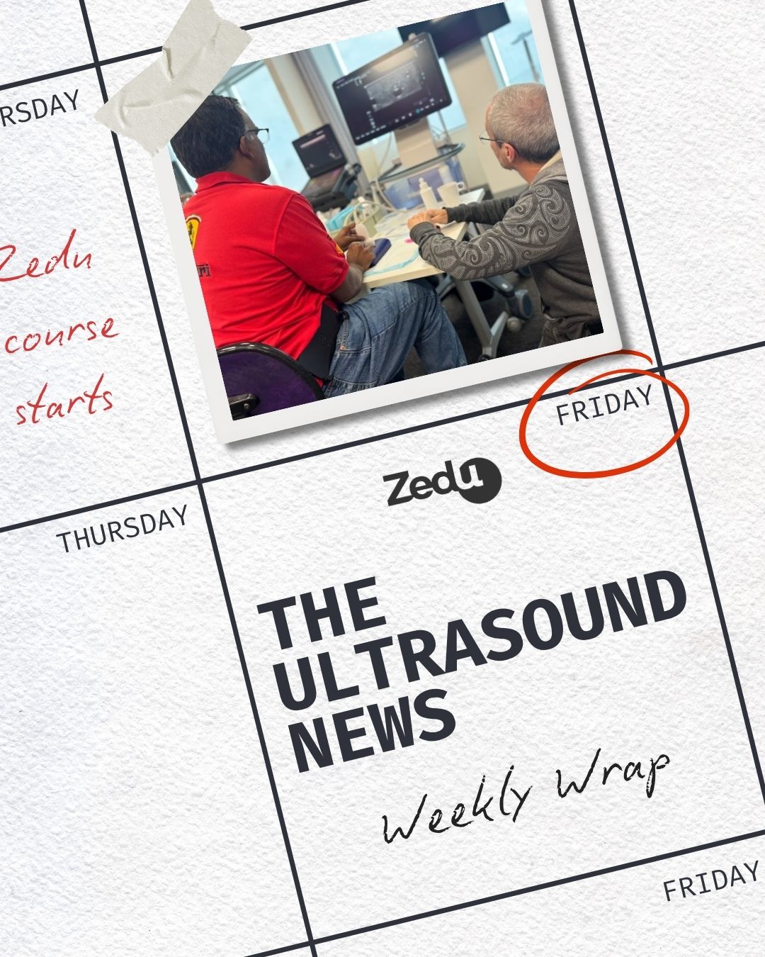 The Zedu weekly wrap - bringing together the best in free ultrasound news, views and opinions from across the internet.