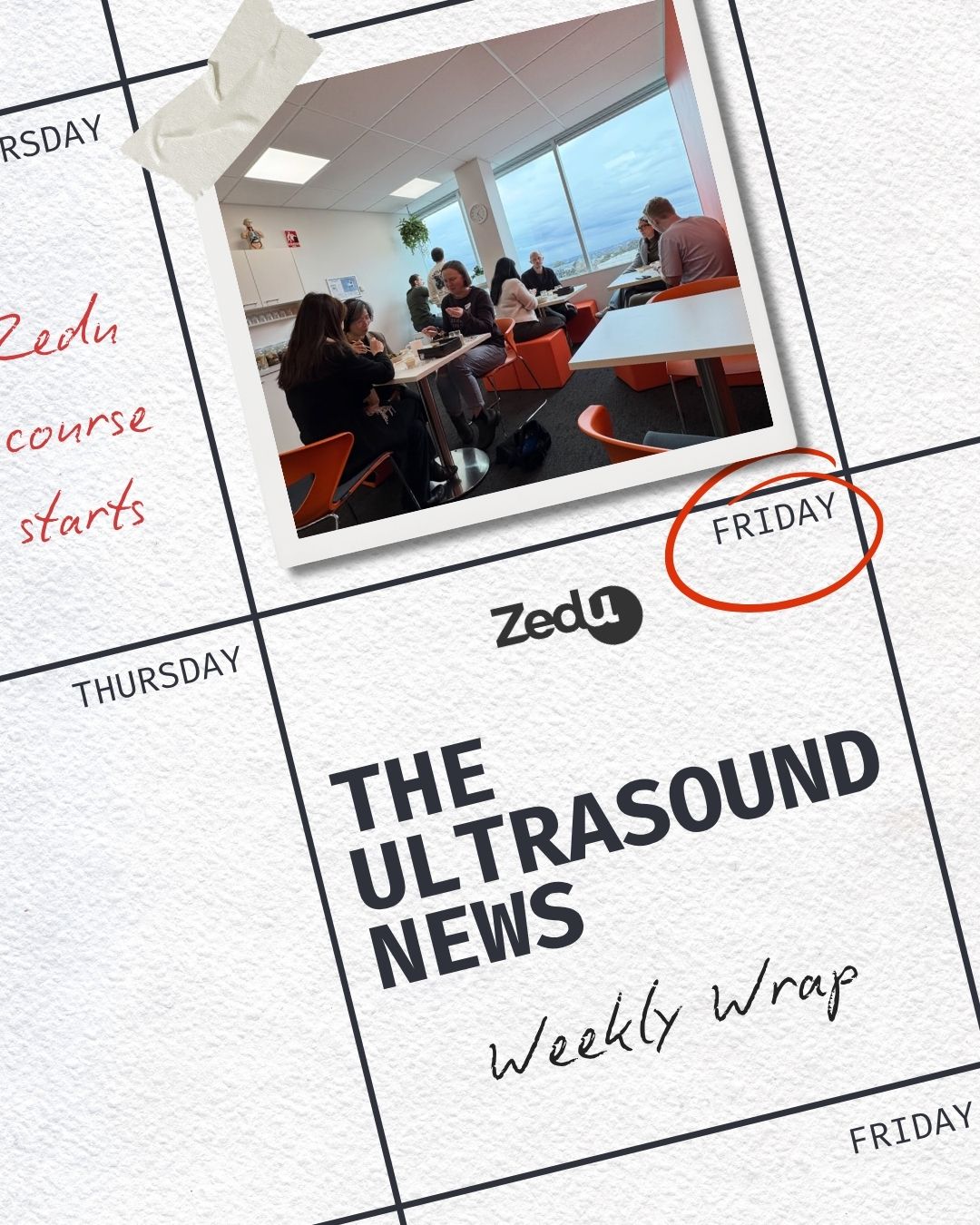 The Zedu weekly wrap - bringing together the best in free ultrasound news, views and opinions from across the internet.